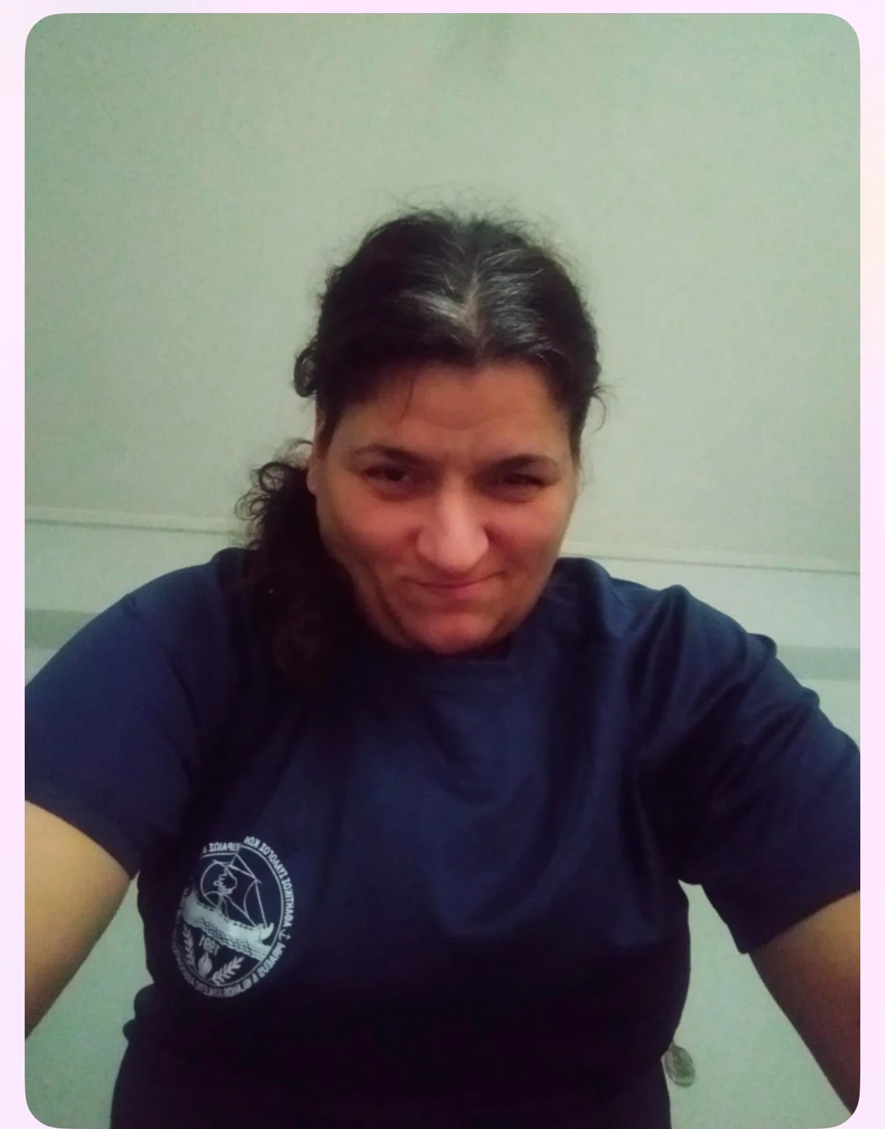 Standing by the Deaf Sports Club of Piraeus and the Islands.