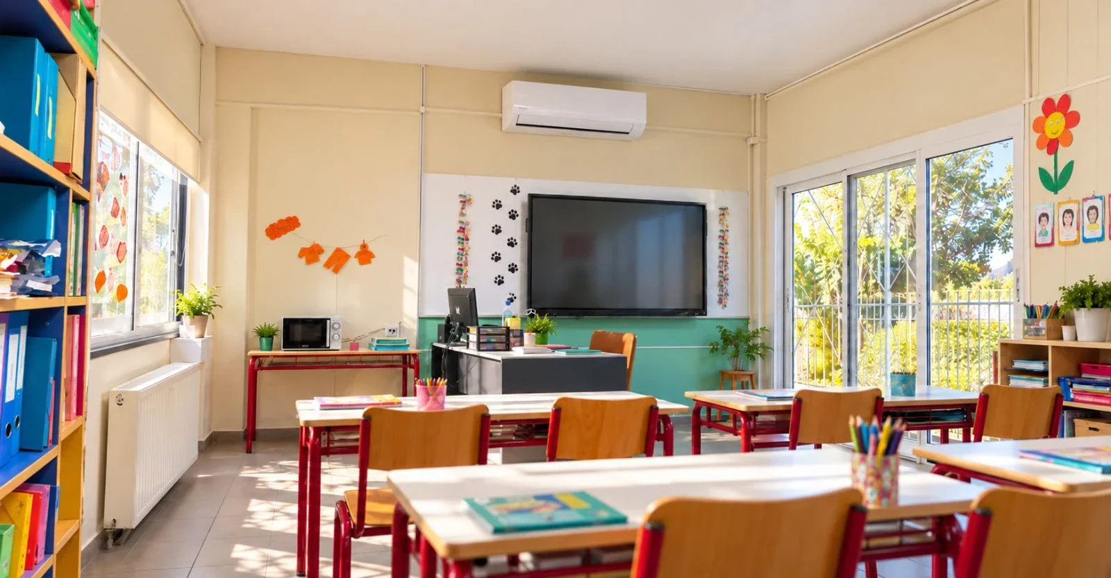 Supply and Installation of Air Conditioners at Kalessa Primary School, Crete