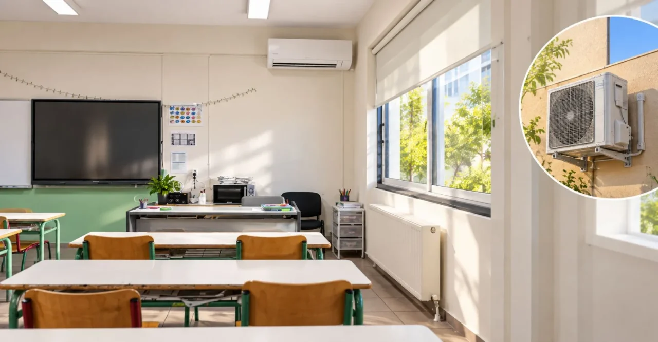 Προσφορά και Εγκατάσταση Κλιματιστικών στο 7ο Νηπιαγωγείο Νίκαιας